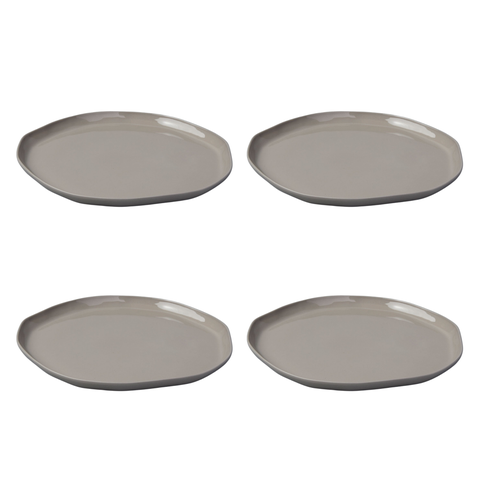 Tam Stoneware Flat Side Plate - Set of 4
