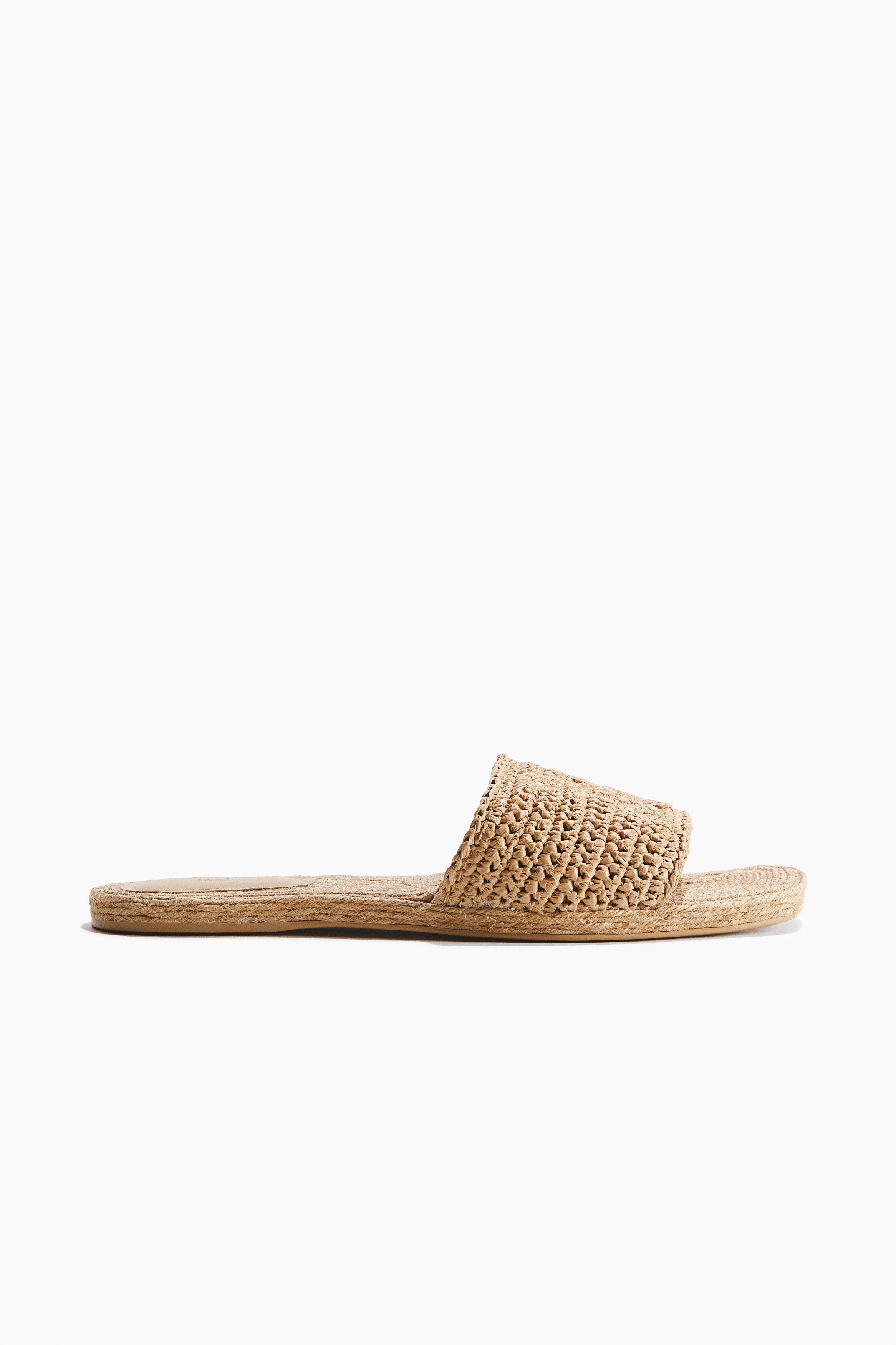 H&M Espadrille Sandals, Alternate, color, Beige