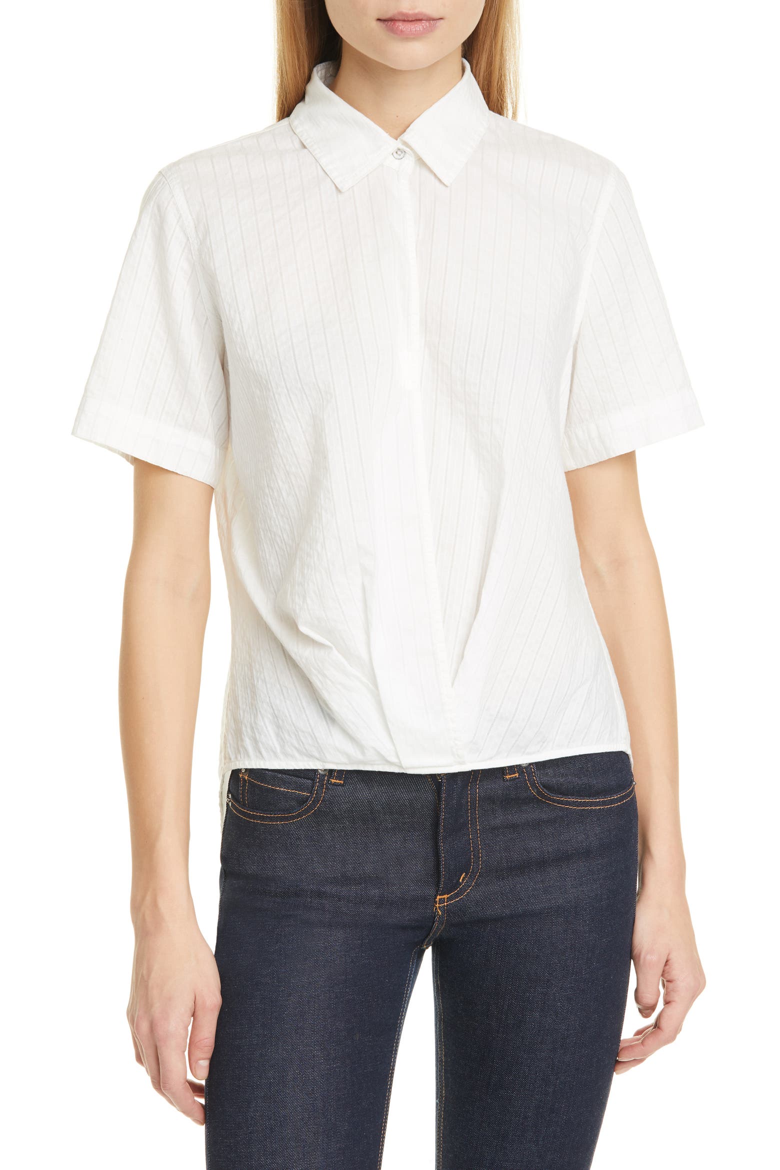 Rag Rug Making Frames rag & bone Kristine High/Low Top (Women) | Nordstromrack