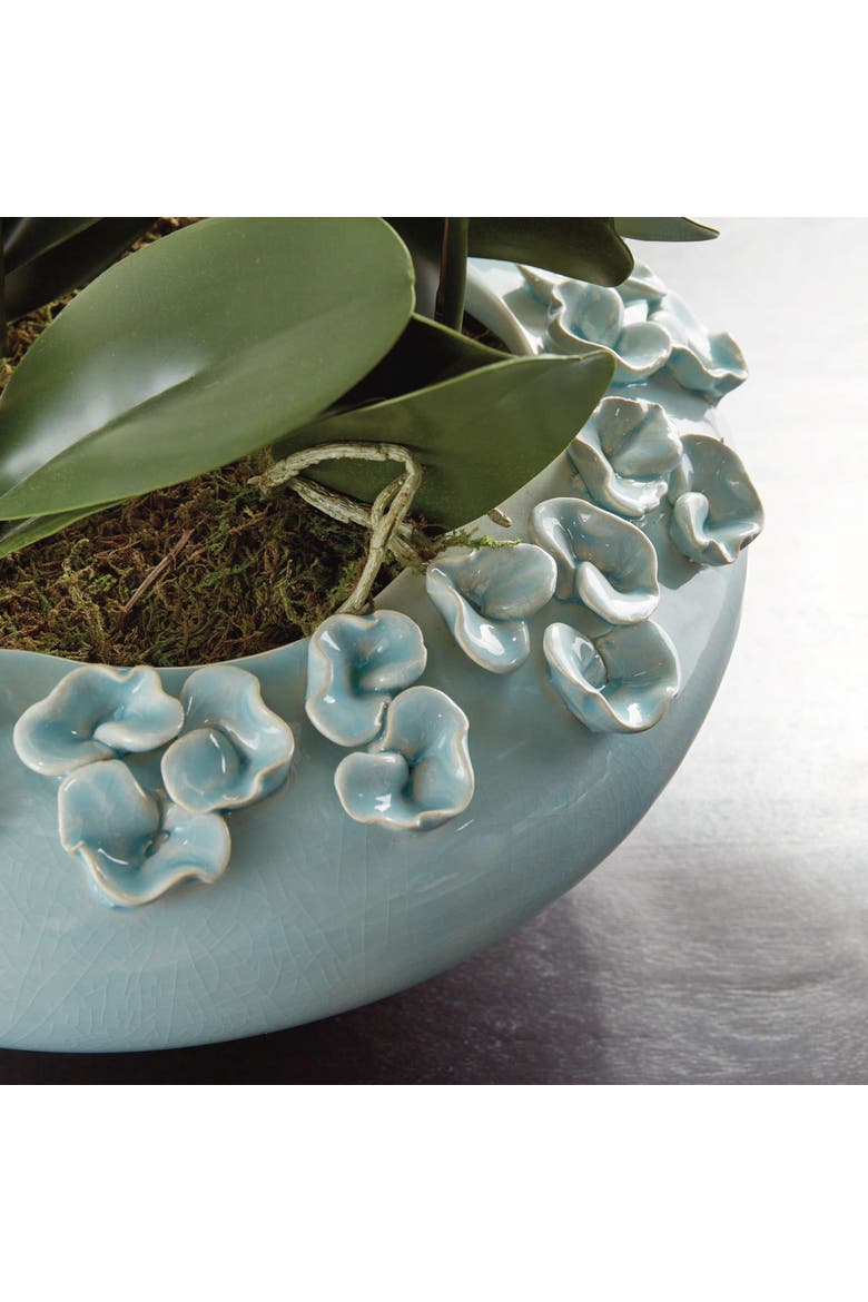 Petite Fleur Decorative Bowl, Alternate, color, Blue