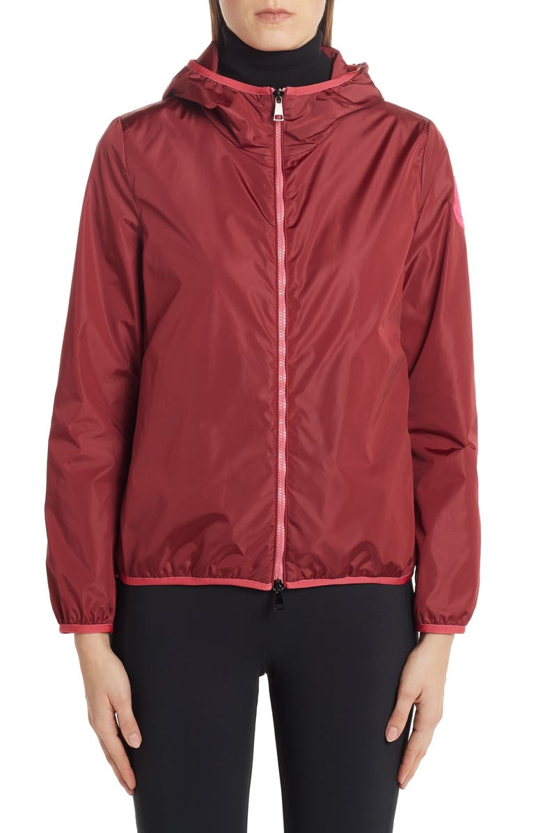 Moncler Invive Hooded Rain Jacket, Alternate, color,