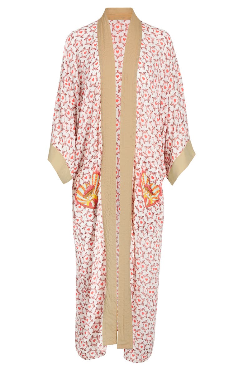 Duster Robe, Alternate, color, Venice Beach
