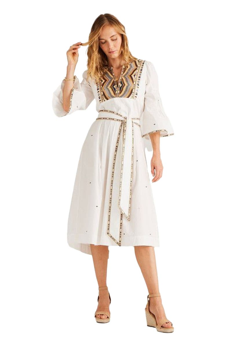 Calypso St. Barth Scarlett Dress, Main, color, 