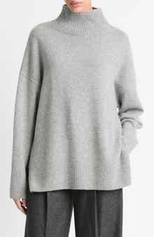Vince Funnel Neck Wool & Cashmere Sweater