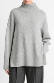 Vince Funnel Neck Wool & Cashmere Sweater