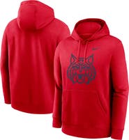 Nike Men's Nike Red Arizona Wildcats Primetime Alternate Logo Club Fleece Pullover Hoodie