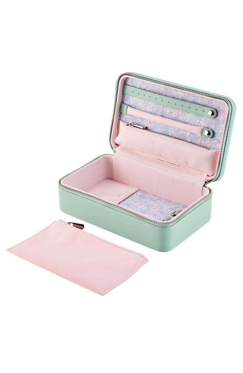 WOLF X LIBERTY Medium Zip Case, Alternate, color, Sage