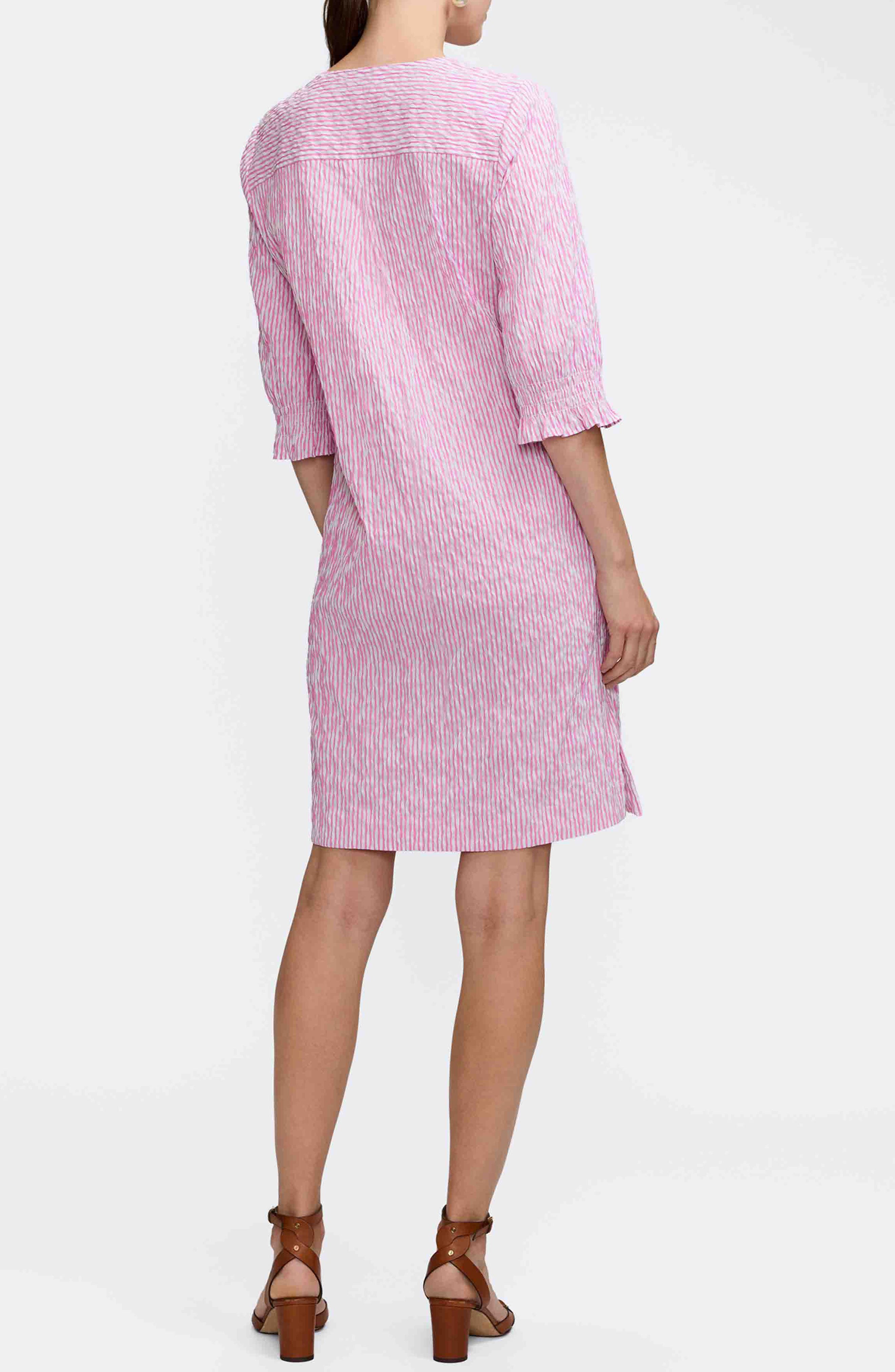 Alicia Crinkle Jacquard Dress - image 4