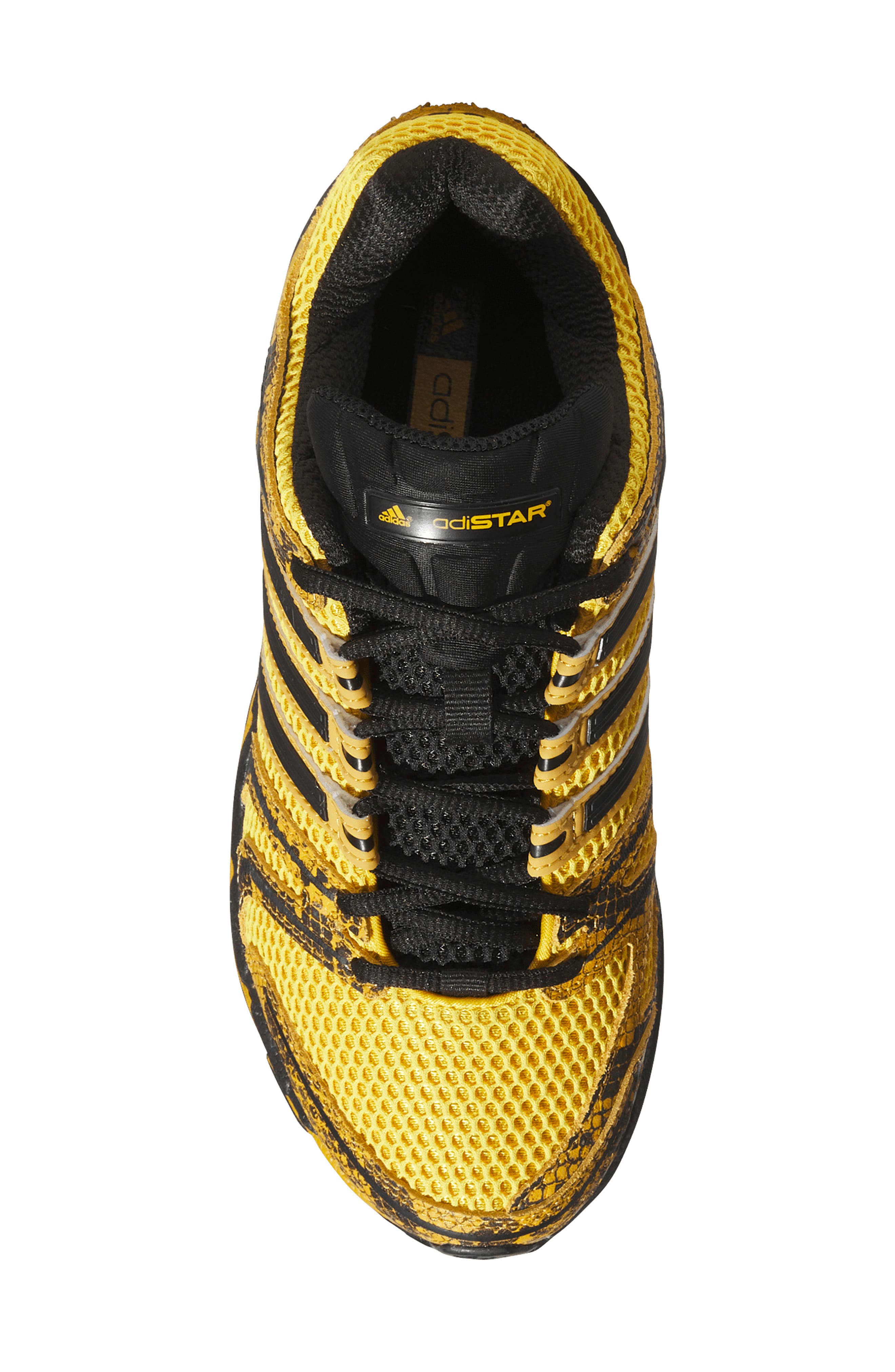 Adistar Control 5 Running Shoe, Alternate, color, UTILITY YELLOW/ YELLOW/ BLACK