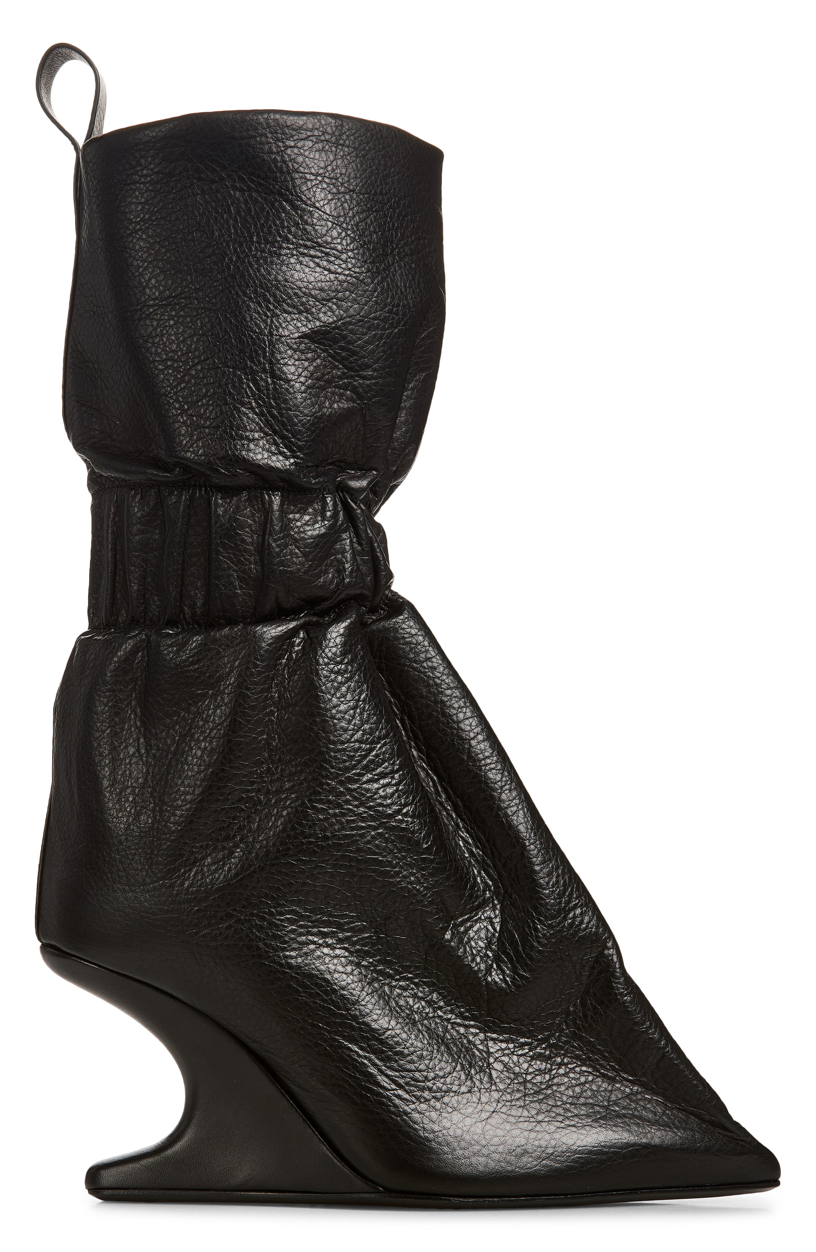 Cantitaquito Pointed Toe Wedge Boot, Alternate, color, BLACK