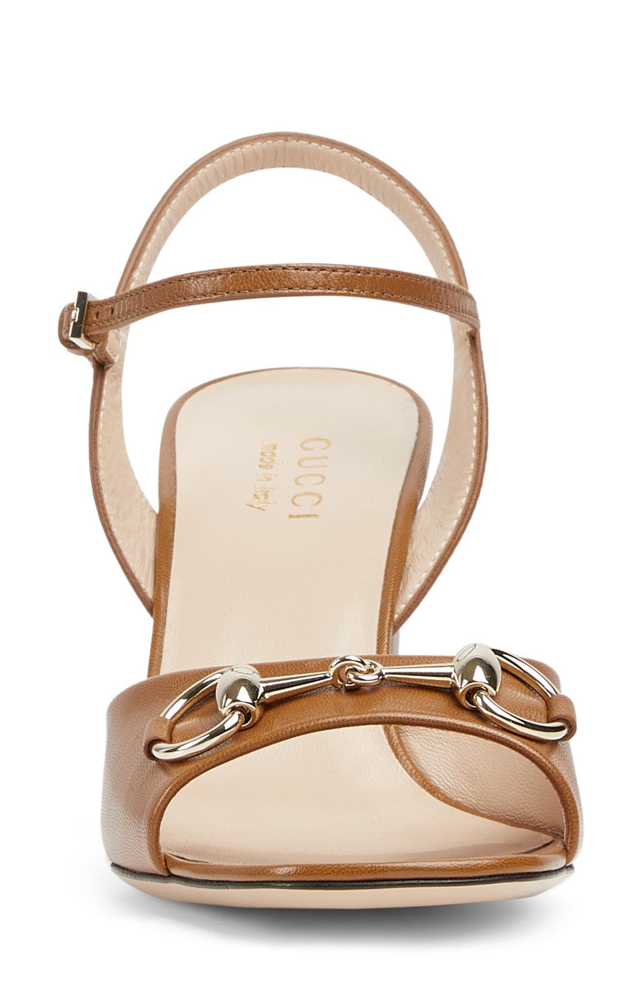 Horsebit Block Heel Sandal, Alternate, color, 2712 LUMINIOUS WOOD