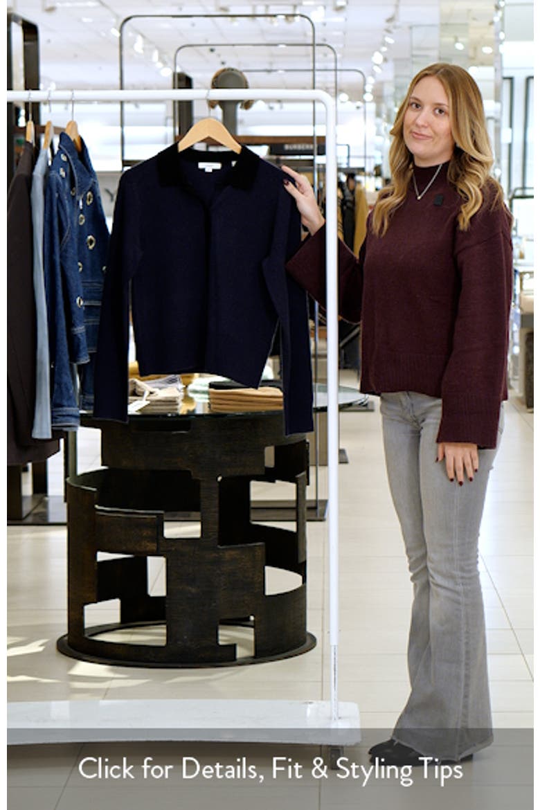 Wool & Cashmere Blend Cardigan video