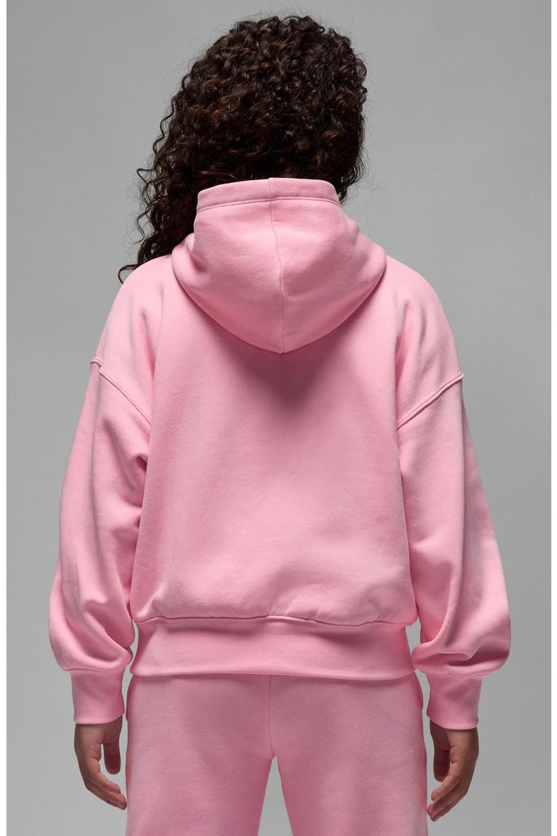 Kids' Brooklyn Fleece Hoodie, Alternate, color, MEDIUM SOFT PINK