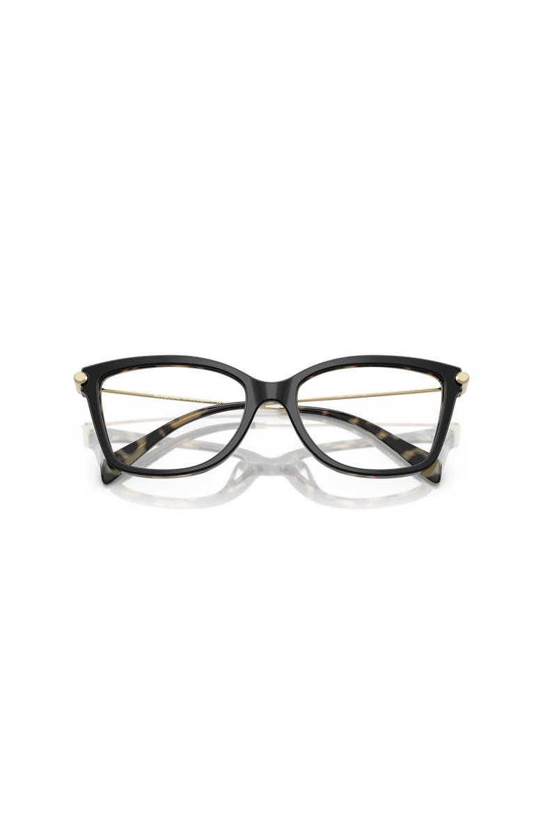 Michael Kors 52mm Square optical glasses, Alternate, color, Black