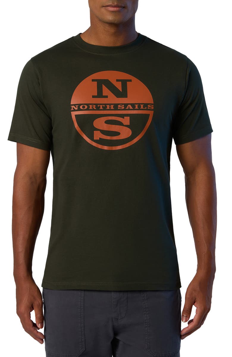 NORTH SAILS Logo Graphic T-Shirt, Main, color,