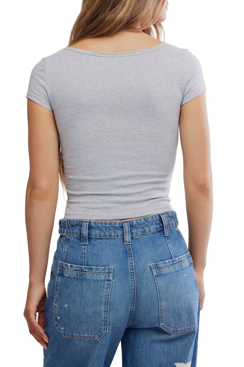 Morning Pages Henley T-Shirt, Alternate, color, GREY