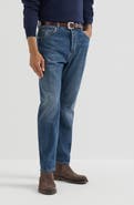 Brunello Cucinelli Lightweight denim five-pocket trousers