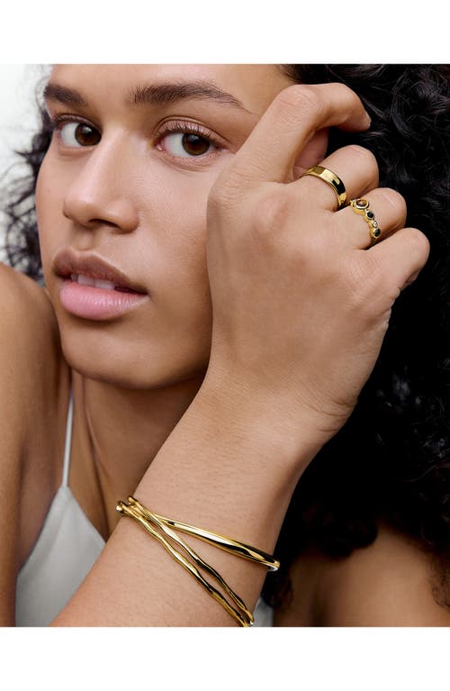 Monica Vinader Siren Gradient Stone Ring In Gold
