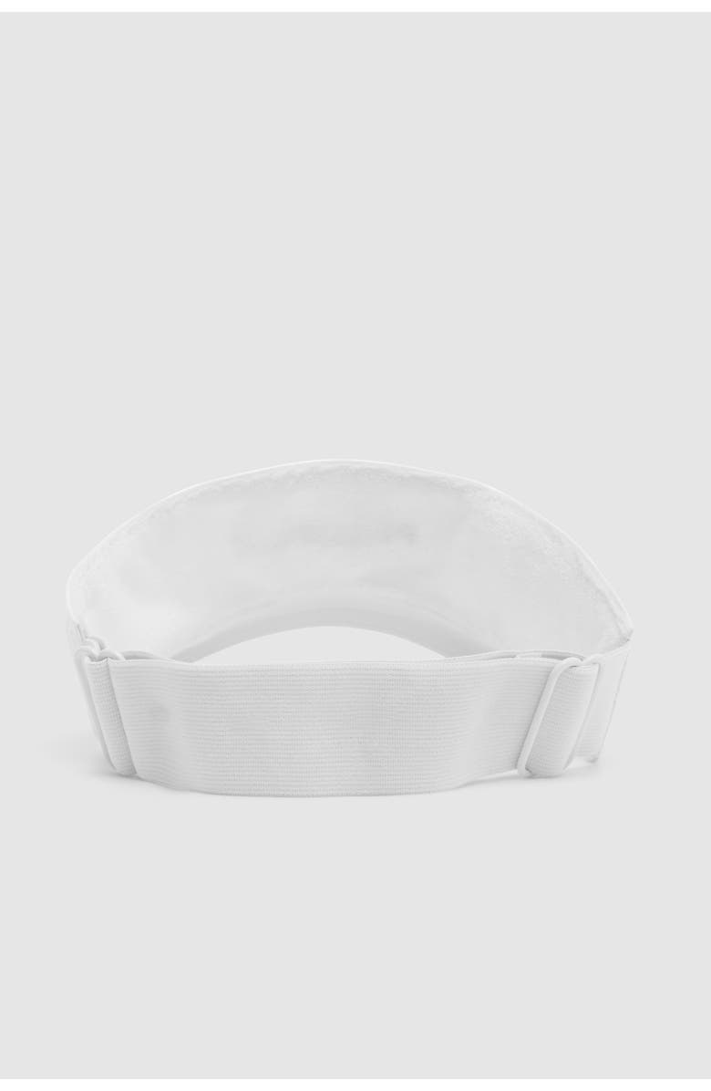 Peloton Sport Visor, Alternate, color, Bright White