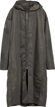 Rick Owens Padded Nylon Coat