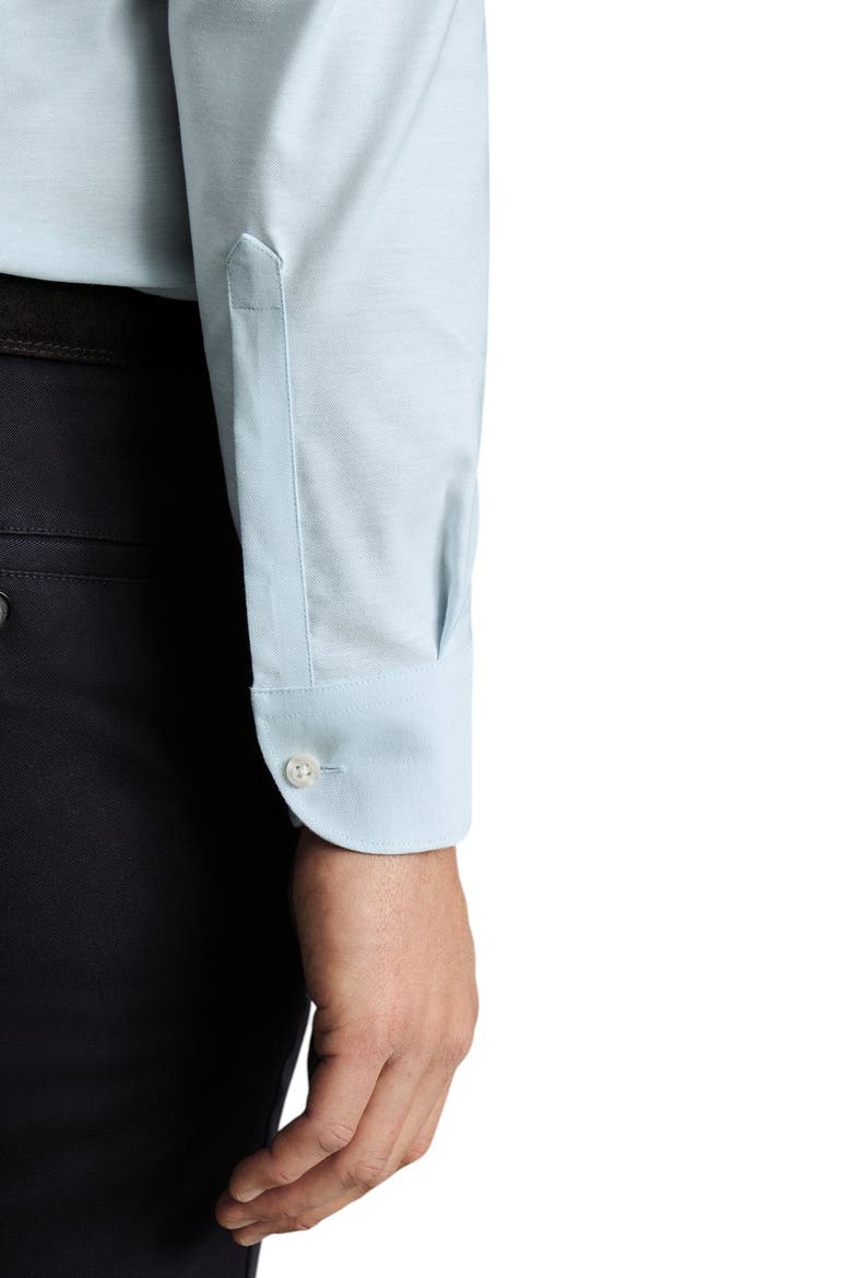 Non-Iron Stretch Oxford Shirt, Alternate, color, Sky Blue