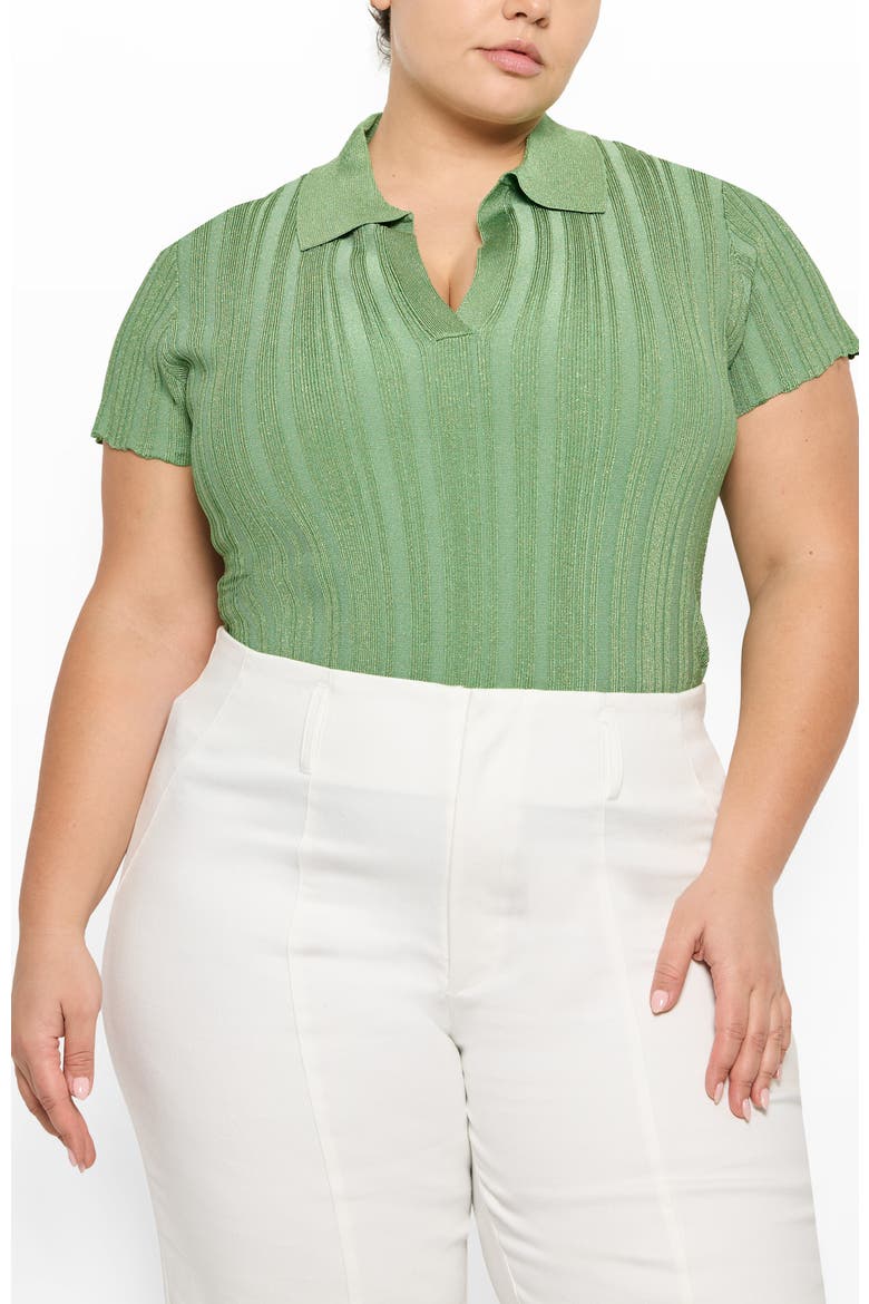 Tilda Ribbed Top, Alternate, color, Mint Matcha