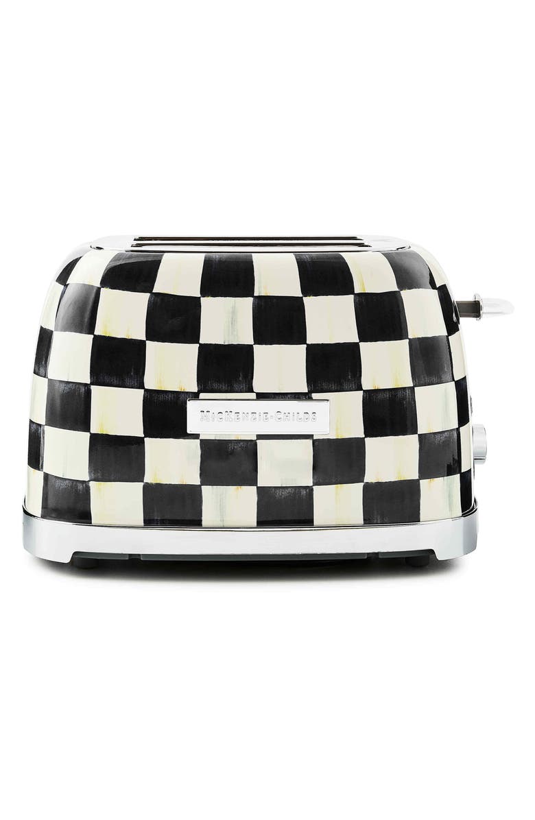 MACKENZIE CHILDS Courtly Check 2-Slice Toaster, Alternate, color, Courtly