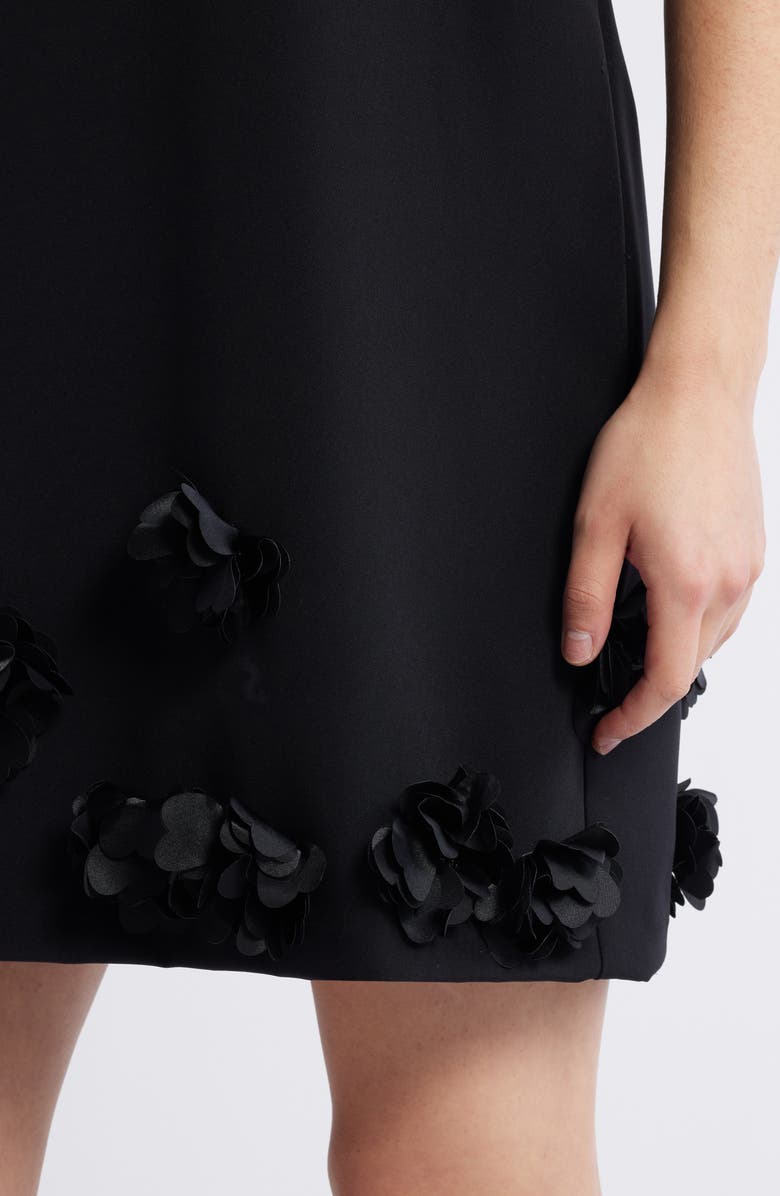 Anne Klein Rosette Bow Back Sleevless Shift Dress, Alternate, color, 