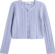 LoveShackFancy Emlynn Pointelle Cardigan