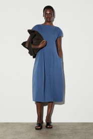 COS Sculptural Jersey Midi Dress