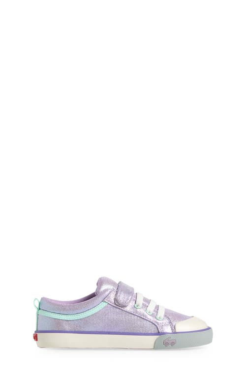 See Kai Run Kristin Sneaker In Purple Metallic