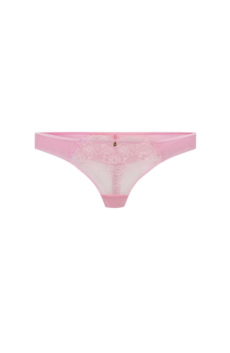 Adore Me Bonnie Thong Panties, Alternate, color, Medium Pink
