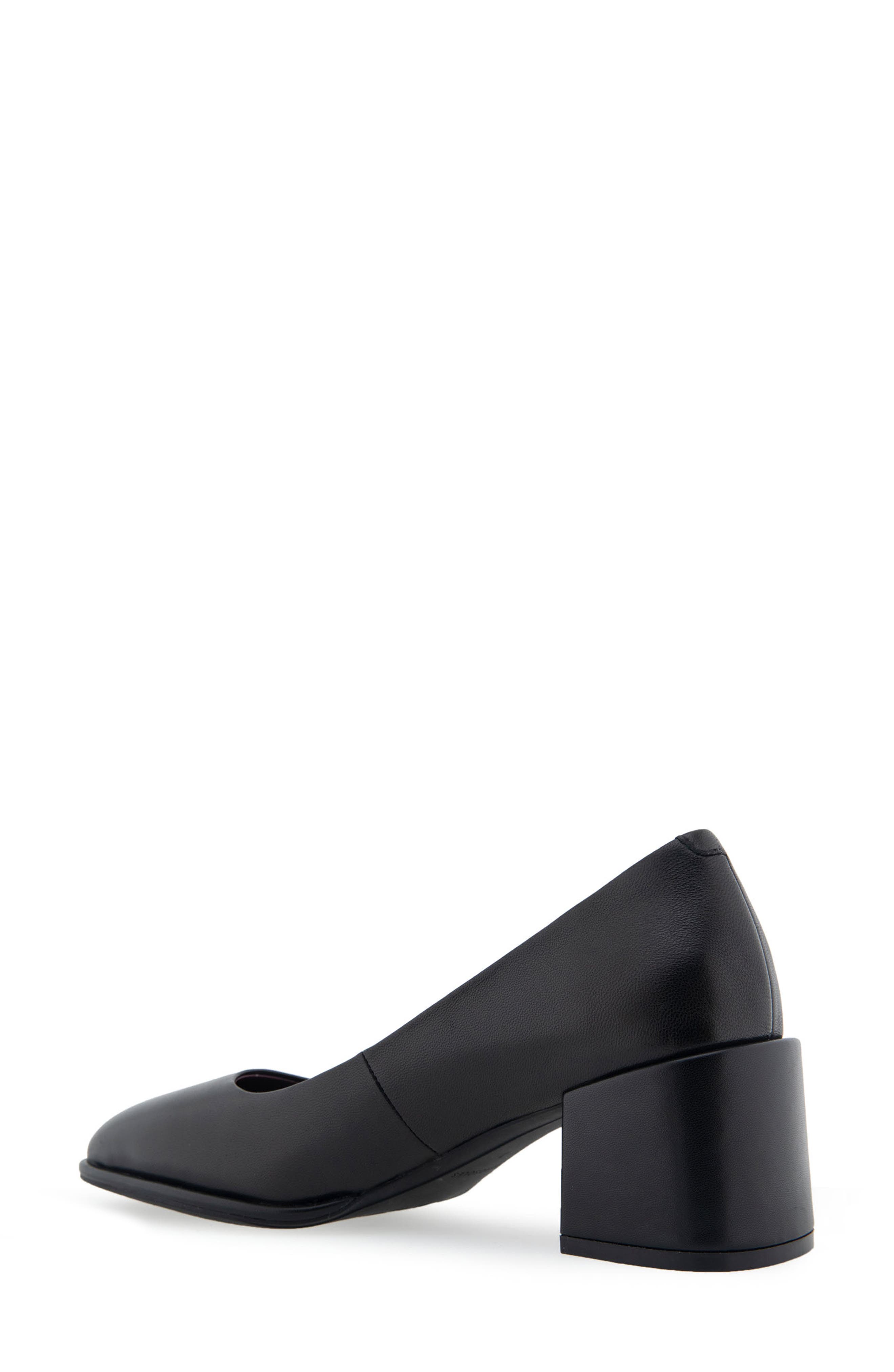 Aerosoles Alae Block Heel Pump, Alternate, color, Black Leather
