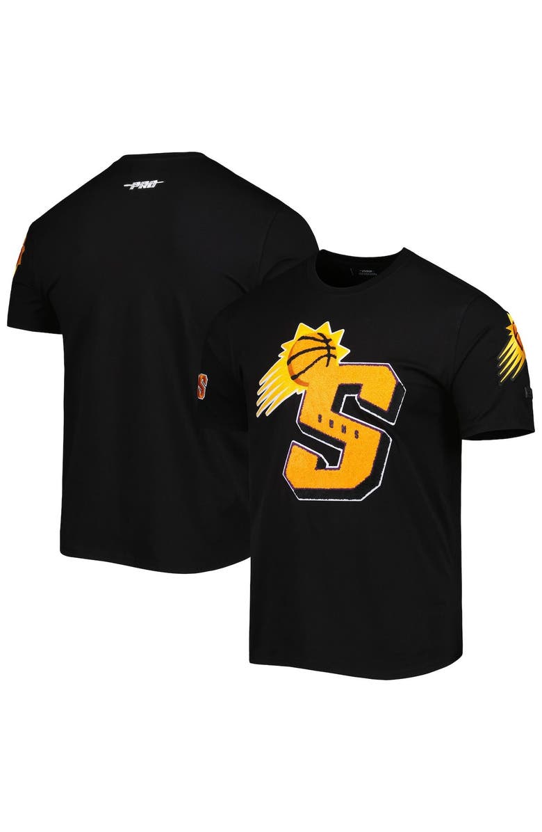 PRO STANDARD Men's Pro Standard Black Phoenix Suns Mash Up Capsule T-Shirt, Main, color, Black