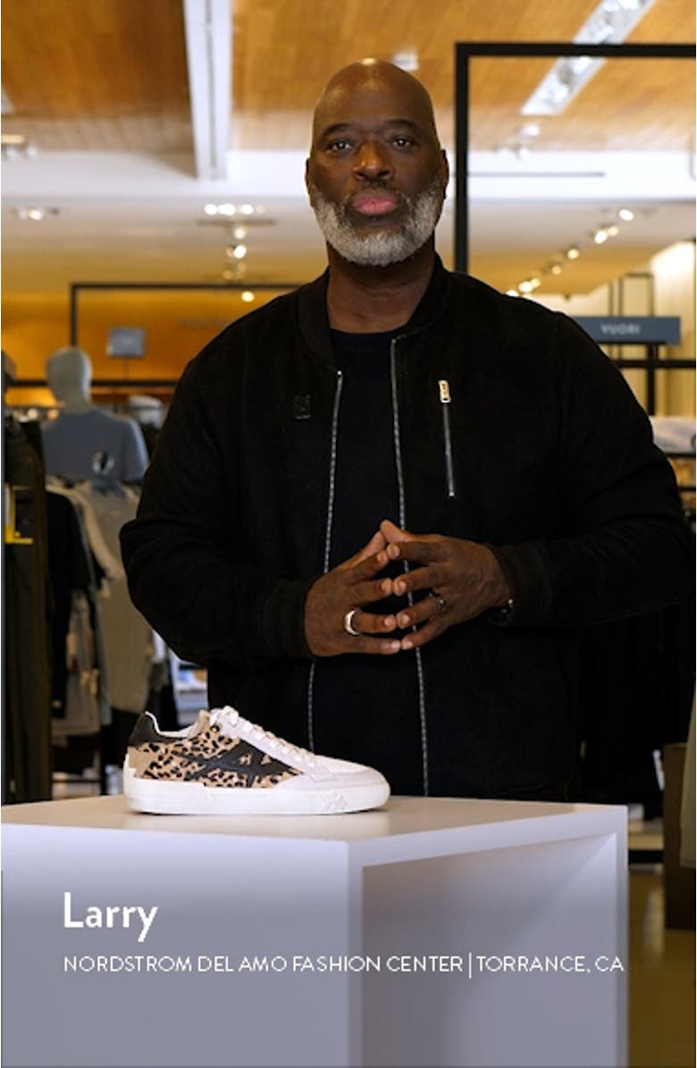 Moonlight Genuine Calf Hair Sneaker, sales video thumbnail