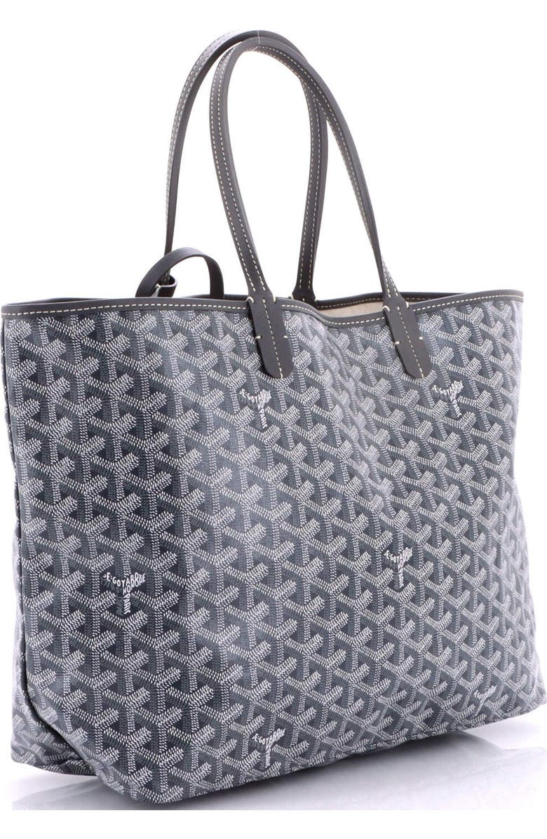 Pre-Owned Goyard Saint Louis Tote Coated Canvas PM, Alternate, color, Gray
