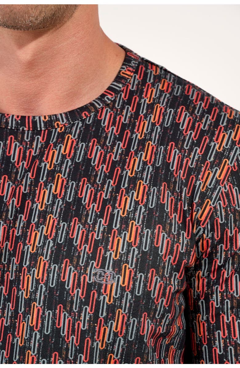 HOM Westgate Long Pajama Set, Alternate, color, Red Print