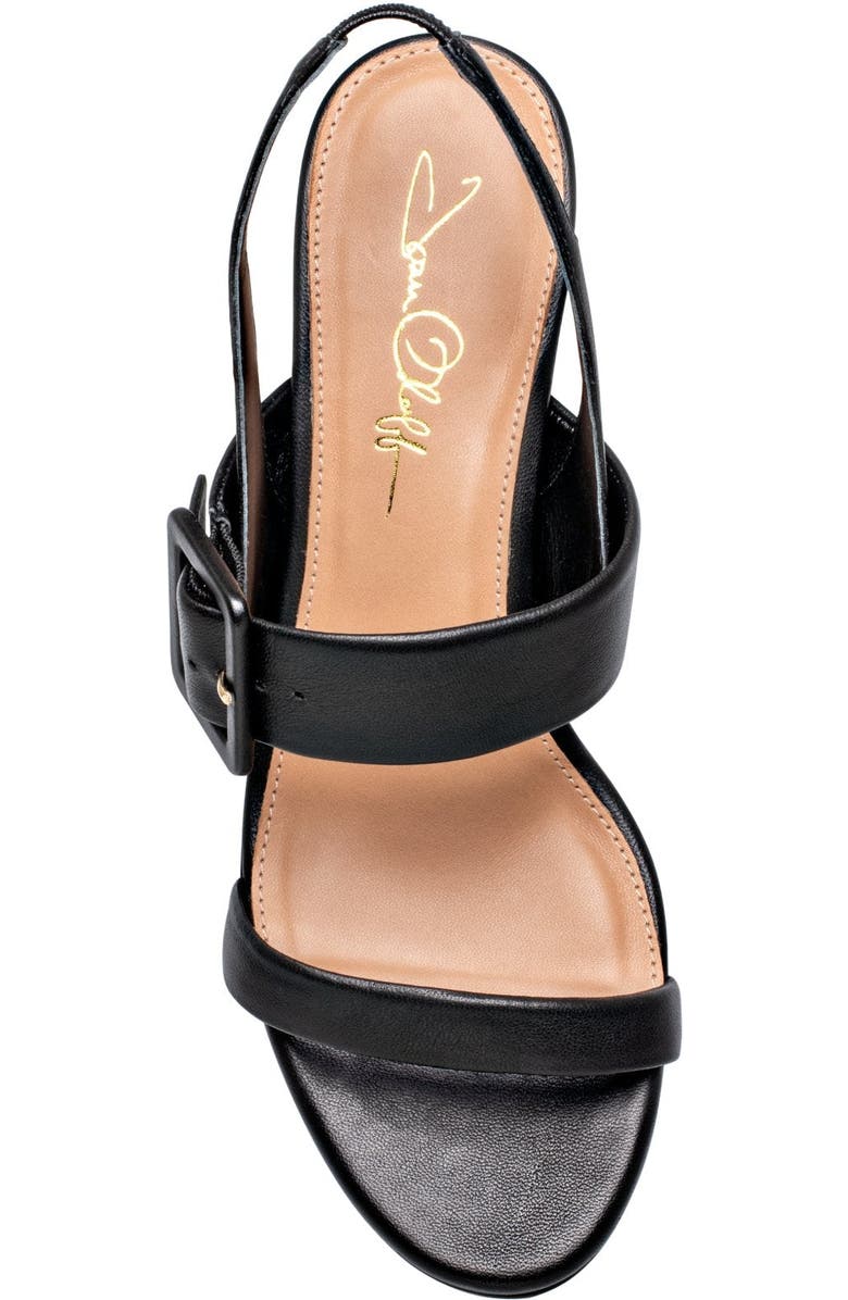 Joan Oloff Shoes Greyson Block Heel, Alternate, color, Black