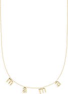 THE SIS KISS Lowercase Mama Necklace