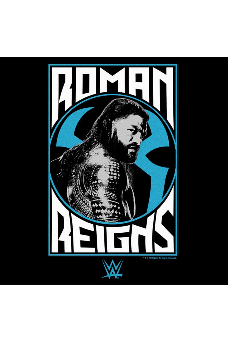 Boy's WWE Roman Reigns Poster  Graphic T-Shirt, Alternate, color, Black