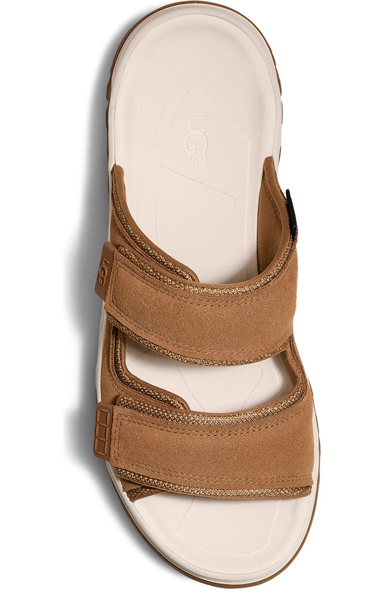 UGG<sup>®</sup> Captrail Slide Sandal, Alternate, color, Chestnut