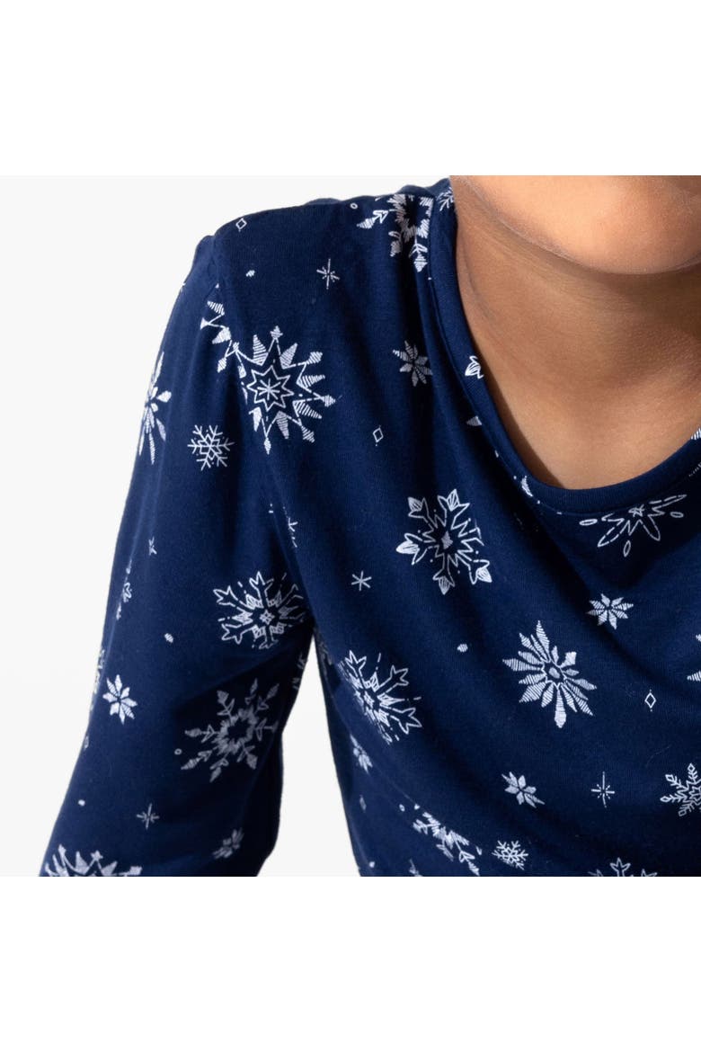Kids' Snowflake Set of 2 Piece Pajamas, Alternate, color, Snowflake