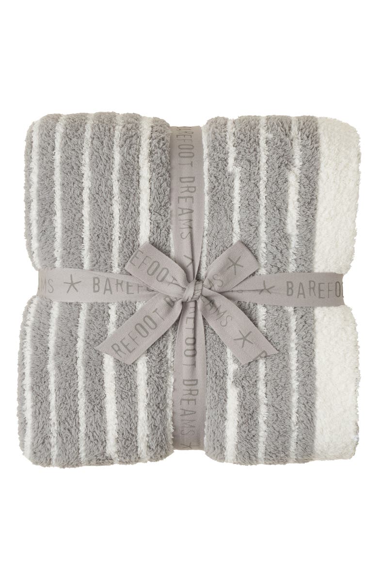 Barefoot Dreams<sup>®</sup> CozyChic<sup>®</sup> Asscher Pattern Throw Blanket, Main, color, 