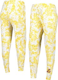 LUSSO Women's Lusso Gold Los Angeles Lakers Melissa Tri-Blend Jogger Pants