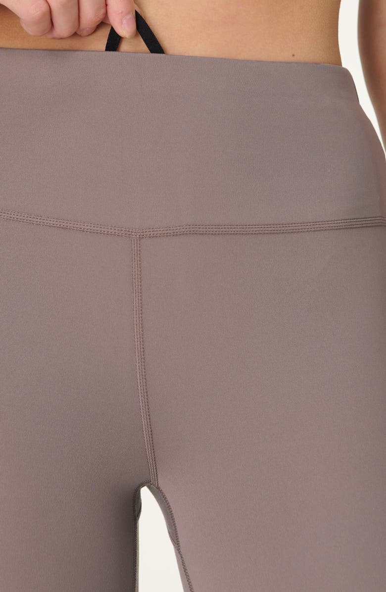 Sweaty Betty All Day 7/8 Side Stripe Leggings, Alternate, color, Taupe Brown