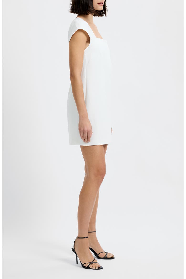 Whisper Cap Sleeve Shift Minidress, Alternate, color, SUMMER WHITE