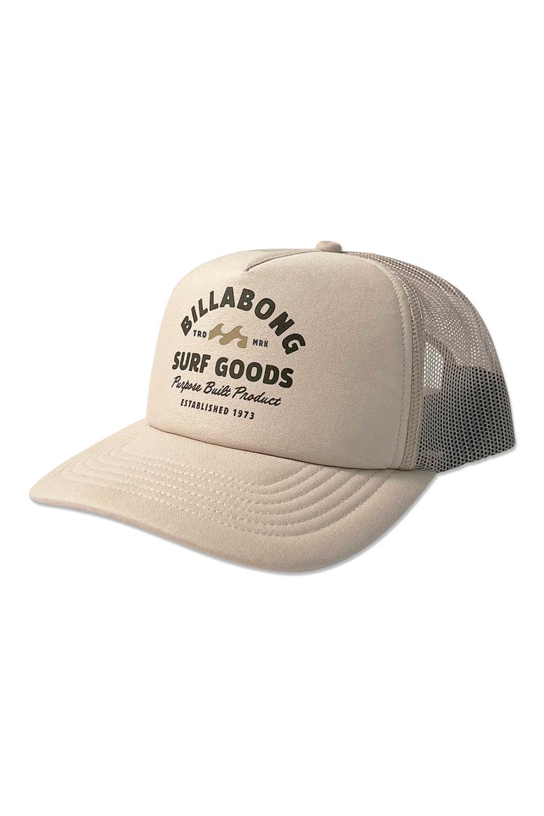 Assembled Trucker Hat, Main, color, OATMEAL