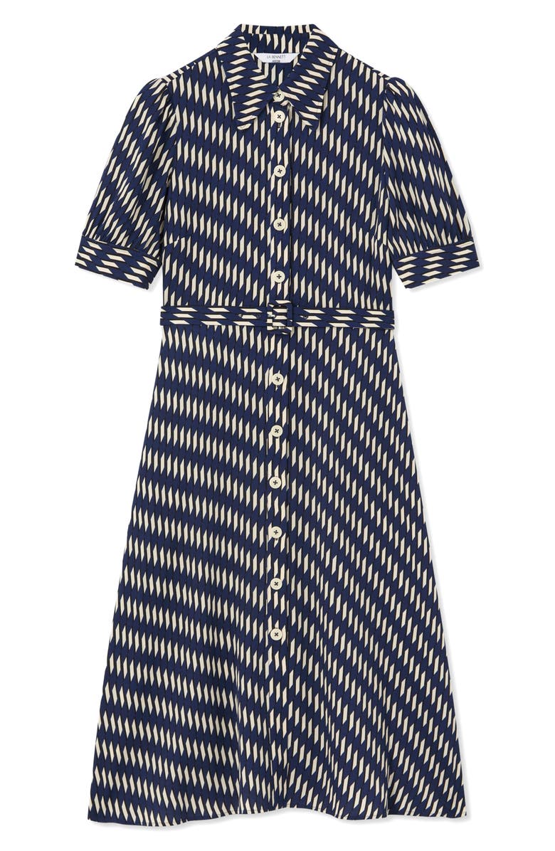LK Bennett Valerie Stripe Shirtdress, Alternate, color,