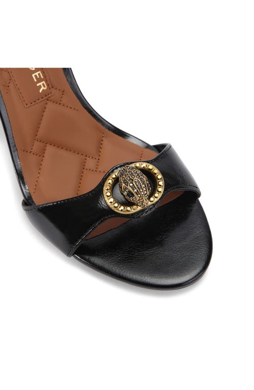 Kurt Geiger London Chelsea Ankle Strap Sandal In Black