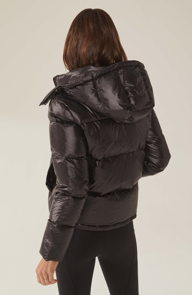Italic Adeline Hooded Down Puffer Jacket, Alternate, color,